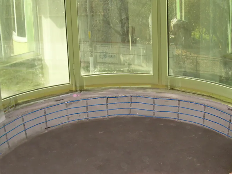 Grejni kablovi na zidu