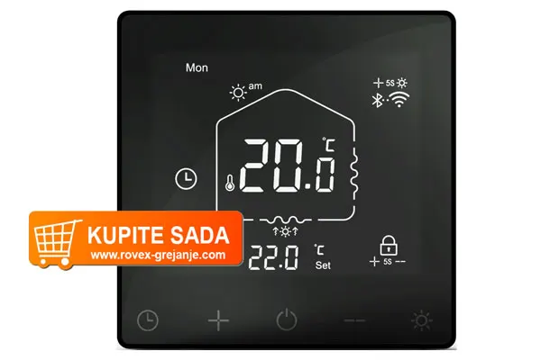 WiFi termostat za podno grejanje RT52.36i