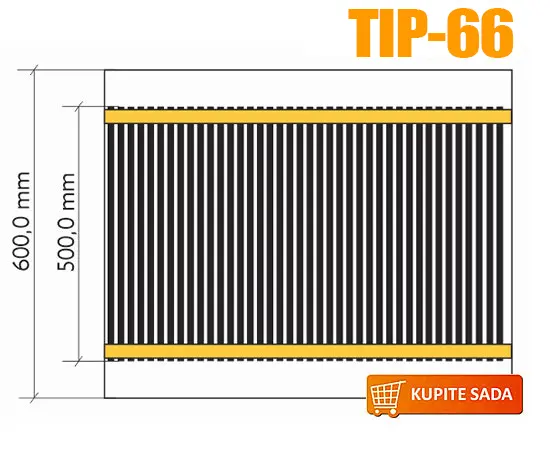 Grejna folija TIP100