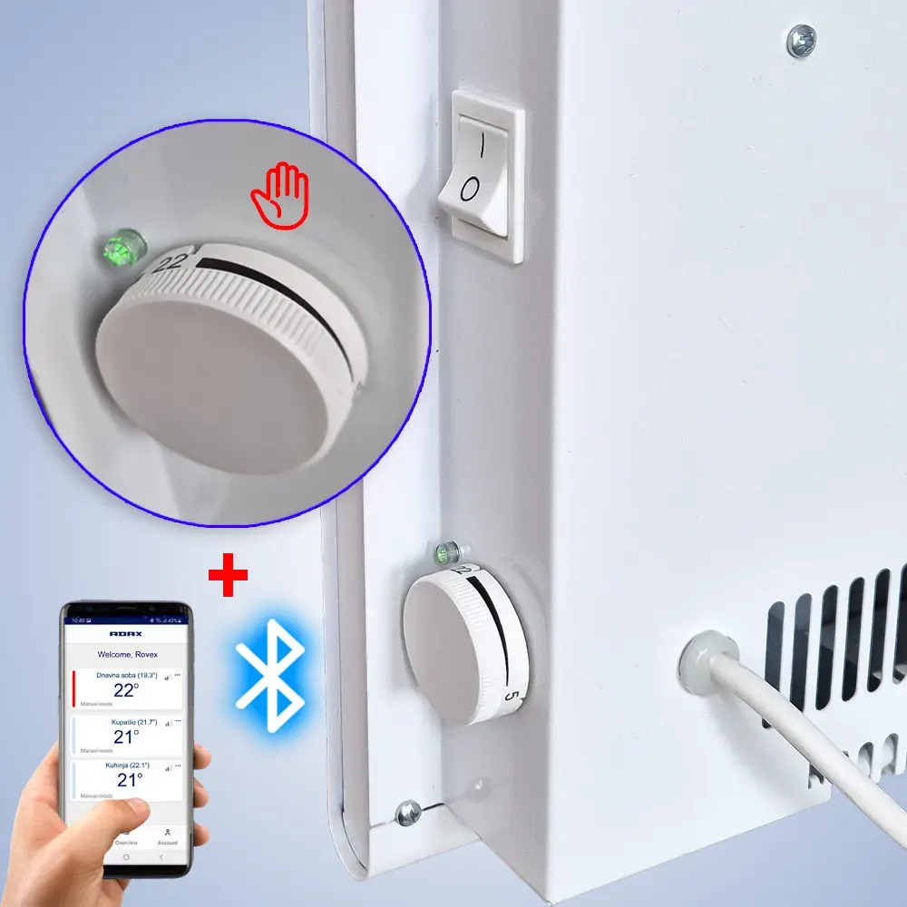 Eco Basic termostat bluetooth aplikacija