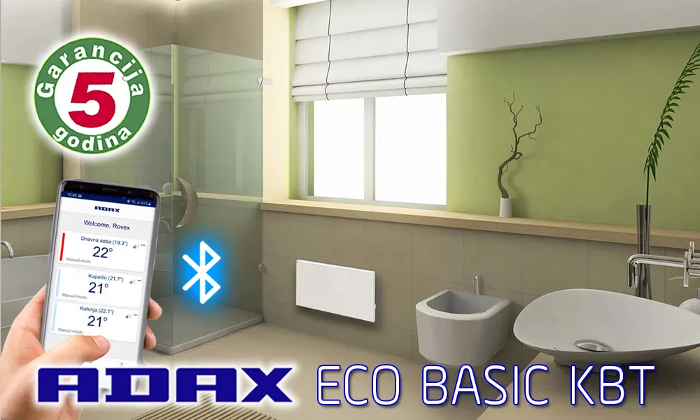 Norveski radijator ADAX ECO BASI