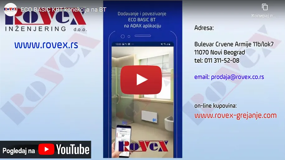 Uputstvo za instalaciju Bluetooth Aplikacije Norveškog radijatora Norveški radijatori bluetooth aplikacija