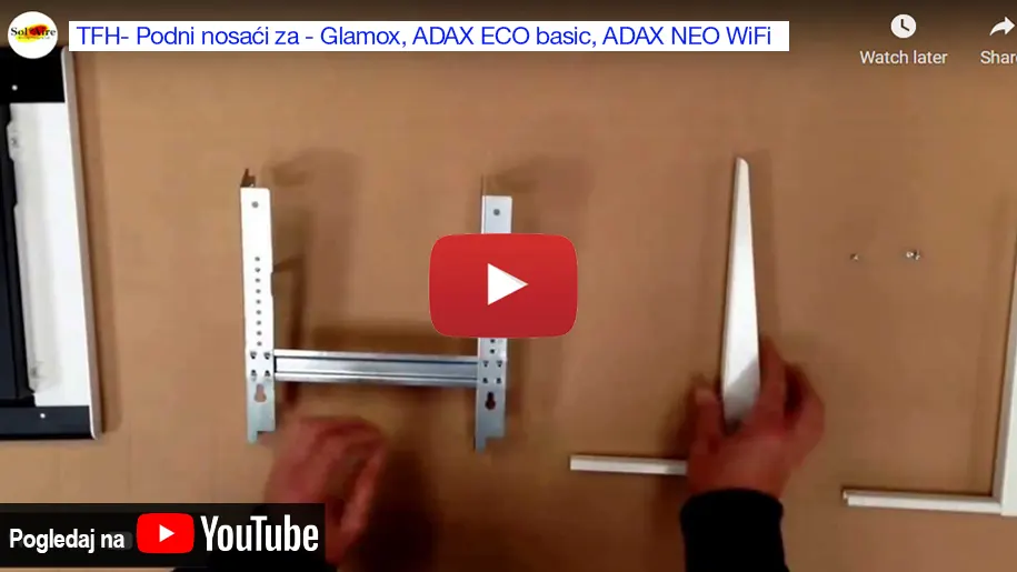 Uputstvo za montažu NEO BASIC Norveški radijator Norveški radijatori Podni nosač montaža