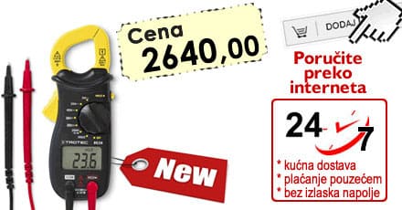 Strujna amper klešta BE38