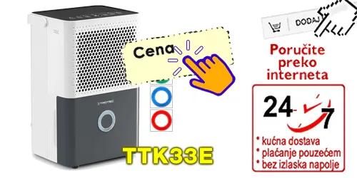 Odvlaživač vazduha TTK33e cena